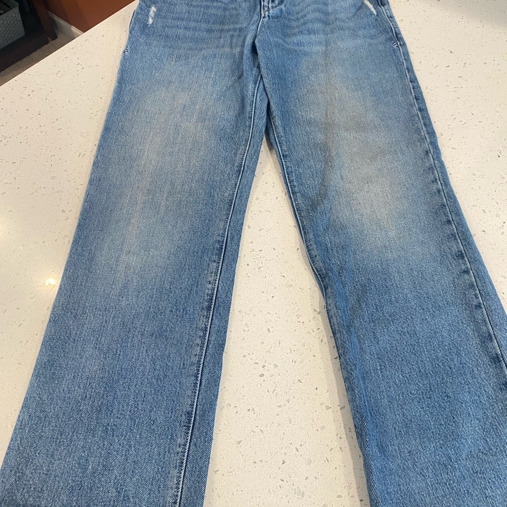 R+A straight leg women jeans Made in USA